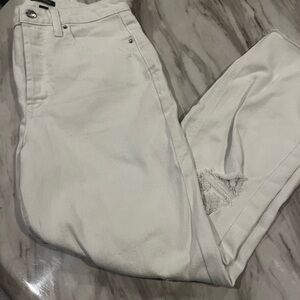 Wild Fable White Straight Leg Jeans